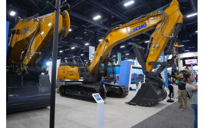 高端引领 共绘矿业蓝图！徐工蓝莓TV高清播放精彩亮相美国矿业展