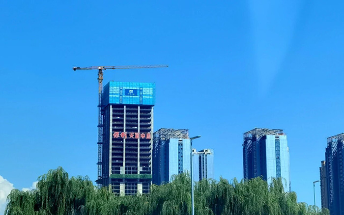 直冲天际 徐工塔机助建兰州超高层项目